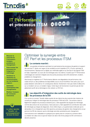 Fiche Offre - IT Performance et processus ITSM